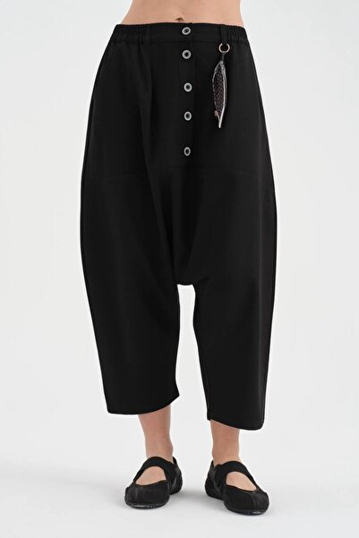 tw3 Дамски аксесоари Панталони с детайлен дизайн на еластична талия Шалвар