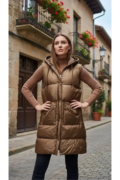 MontClup Women's Puffer Vest Regular Comfortable Fit