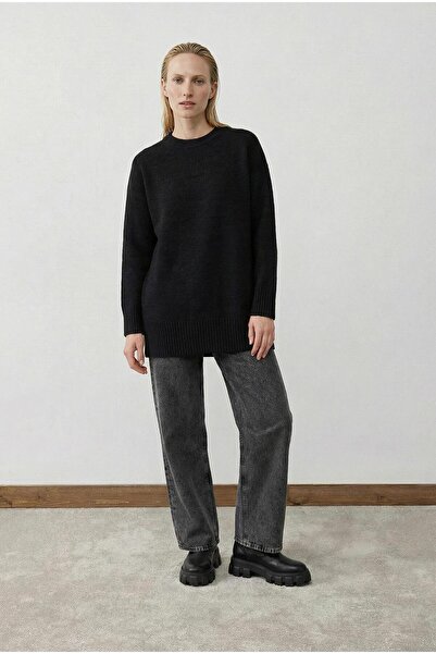 TERZİ DÜKKANI MADLEN TRİKO KAZAK SİYAH