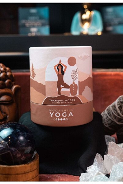 Namaruna Lumânare din ceară de soia Moonshine Yoga - Tranquil Woods - 128 g