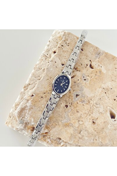 Vesce Atelier Fish Back Silver Navy Blue