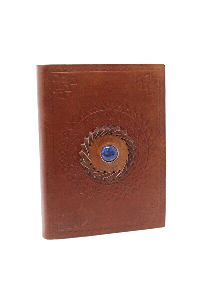 Namaruna Leather Diary (12 cm) - Lapis Lazuli