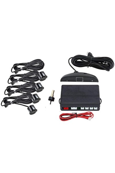 Generic حساسات ركن السيارات من نوع سلفار، أسود