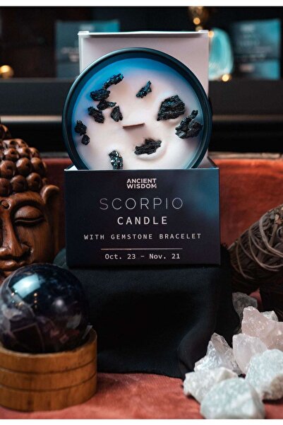 Namaruna Brățară cu lumânare de cristal și pietre prețioase pentru Scorpion