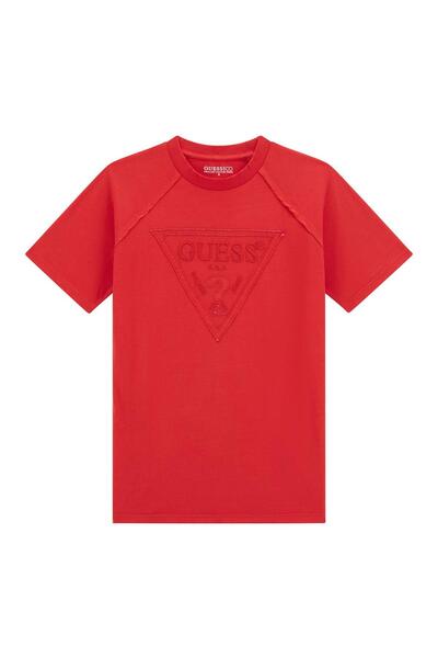 Guess تيشيرت أحمر للأولاد من متجر BG