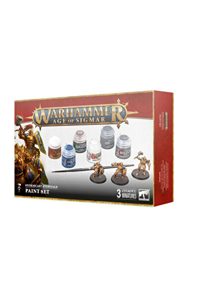 Games Workshop Warhammer Age of Sigmar: Stormcast Eternals Paint Set