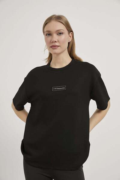 Arma Life Armalife 7876 Bi̇s Yaka Premum Women's T-Shirt