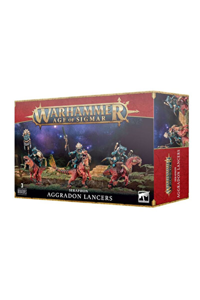 Games Workshop Warhammer Age of Sigmar: Seraphon – Aggradon Lancers