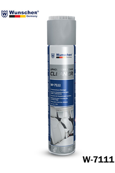 Wunscher بخاخ منظف رغوي للمفروشات W-7111 لمقاعد السيارات والأرائك والسجاد، تن...