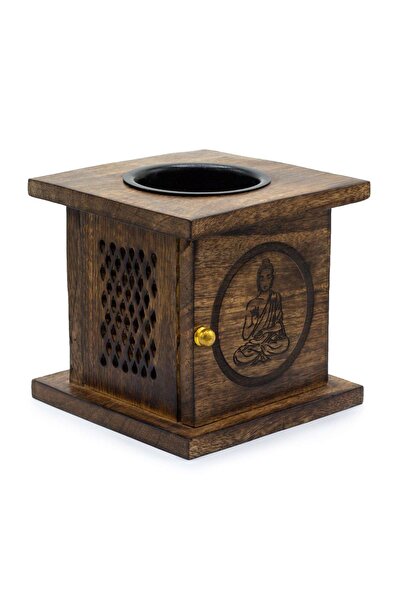 Namaruna Sobă din lemn de mango - Buddha
