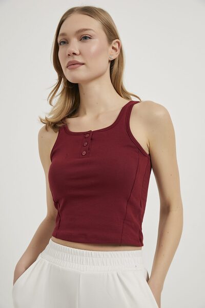 Arma Life Armalife 25519 Cup Detailled Front Buttoned Flexible Women's Bodysuit