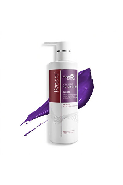 Karseell Sampon Mov Violet ( neutralizeaza tonurile galbene si portocalii, hi...