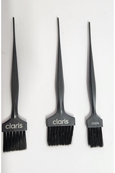 CLARİS Boya fırçası 3 lü Set Gri