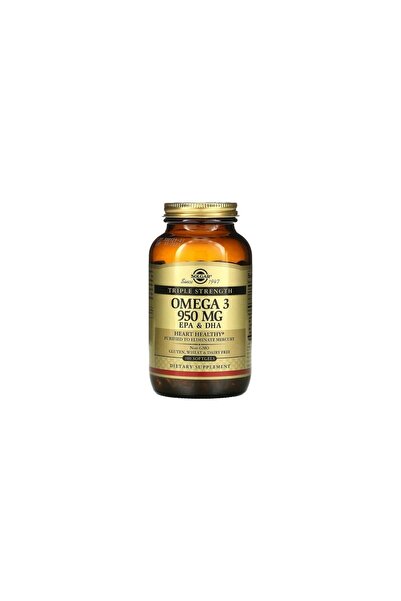 Solgar Omega-3 950 Mg 100 Softgel Capsules