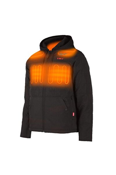 Milwaukee M12 HPJbl2-0 XL Isıtıcılı Puffer Mont Siyah 4932480074