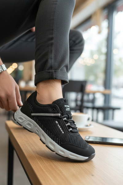 enoch حذاء رياضي رجالي من إينوخ فايللي وسوليد لامبر دورا بنعل تشريحي