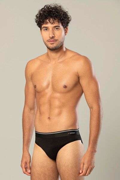 Erdem سراويل داخلية قطنية للرجال بخصر مطاطي، عبوة من 6 قطع 1340