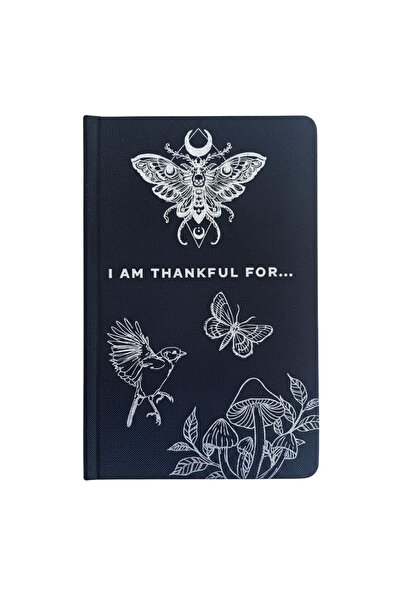 Namaruna Jurnal de recunoștință „Sunt recunoscător pentru” - Negru, 120 de pa...