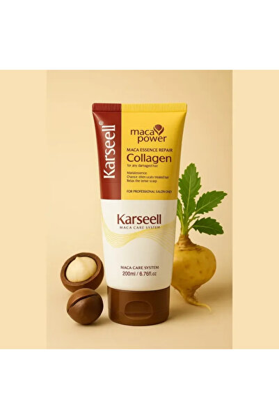 Karseell Collagen Hair Mask 200ml, Professional treatment for dry and damaged...