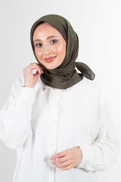 HAREM SCARF Φουλάρι Brisa Voile - Χακί