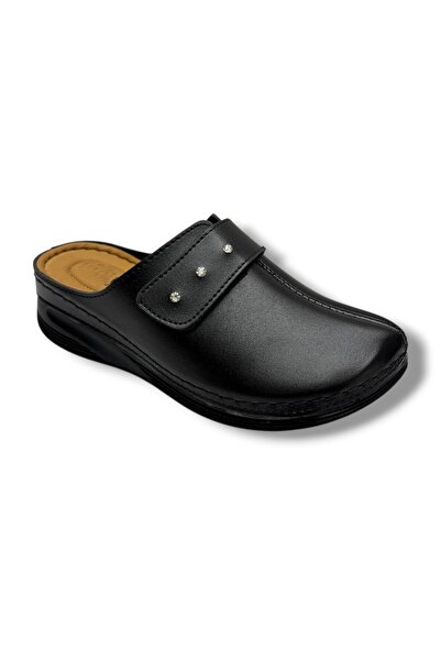 Royal Royalpoli 726-26 Skin Leather Velcro Stone Anatomical Sabo Women's Slip...