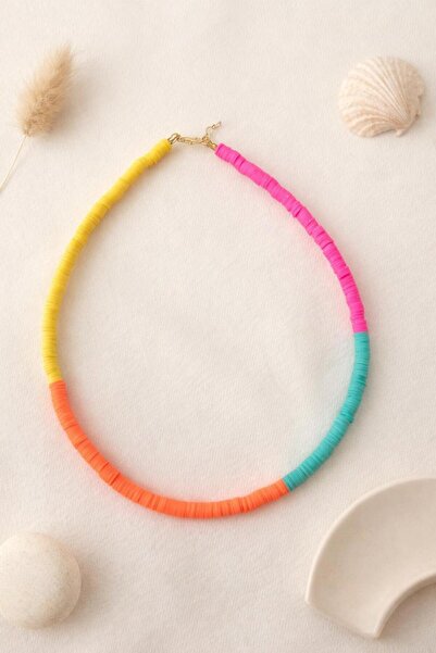 Archhazel Jewelery Günışığı Renkli Fimo Kolye