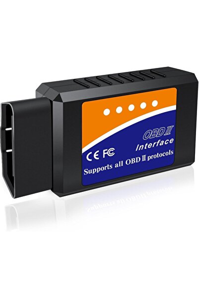 Generic جهاز فحص أعطال السيارات LJPXHHU Lucky US Car ELM327 بتقنية بلوتوث OBD...