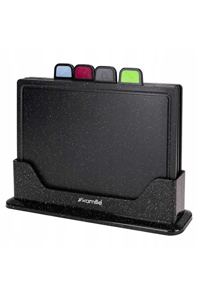 Kamille Set of 4 Chopper, with stand