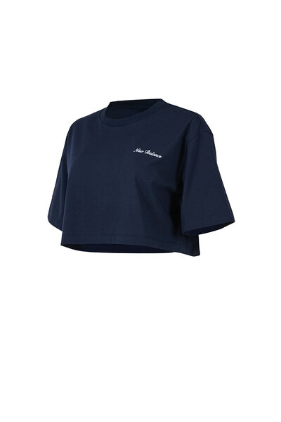 New Balance Γυναικείο μπλουζάκι WNT1609 Navy Blue