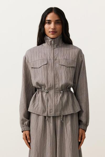 Oysho Striped Saharan jacket
