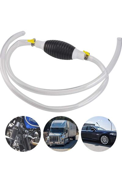 Generic مضخة نقل وقود السيارات من ديلفينو، مضخة نقل وقود يدوية محمولة للسيارا...