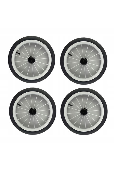 Other Komplet kół metalowych z oponą pompowaną 14
