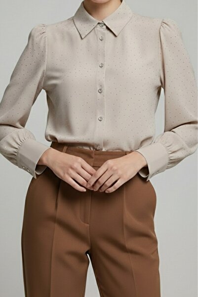 EMMAS CLOTHİNG Women's Stone Look Shirt