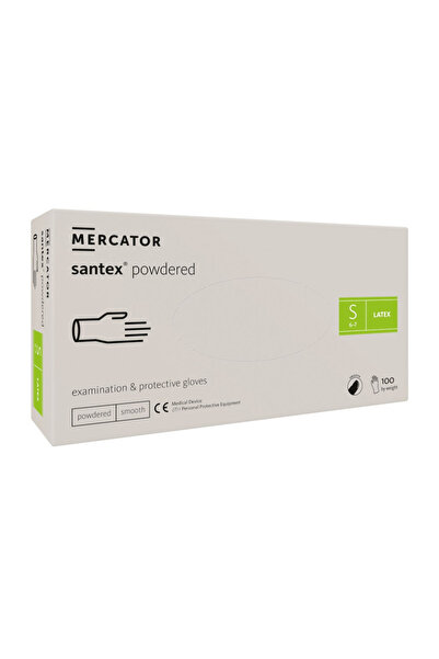 MC Micostore Manusi latex pudrate 100/set