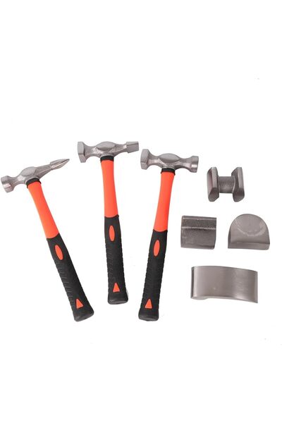 Generic طقم مطرقة وقاعدة تثبيت هيكل السيارة من الفولاذ عالي التحمل من لاوازيم...