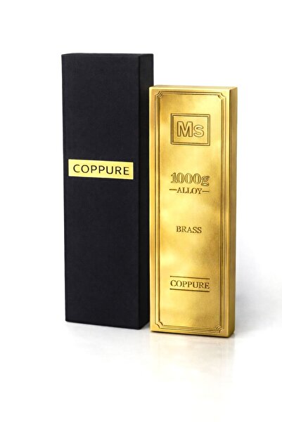 BAKIRCIM STORE Saf Pirinç Külçe 1000 Gram