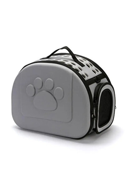 Zenva Foldable cage for cats and small dogs - portable, ventilated and easy t...