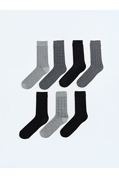 LC Waikiki Mixed Patterned Men's Socks 7 Pack