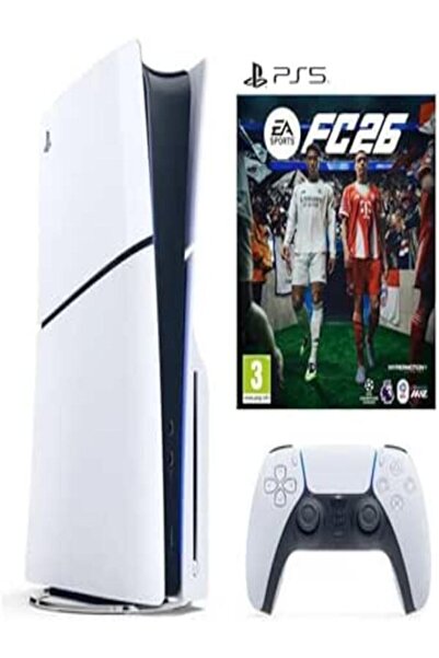 SIE قرص سوني بلاي ستيشن 5 سليم + FC26 - النسخة العالمية