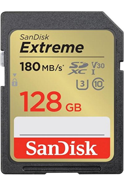 SanDisk Karta pamięci Extreme SDXC 128 GB 180/90 MB/s C10 V30 UHS-I U3