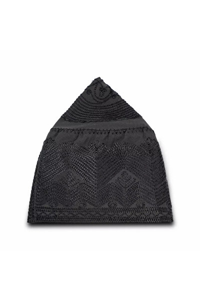 Hayrat Neşriyat Fabric Skullcap Special Series (Black, Size 54)