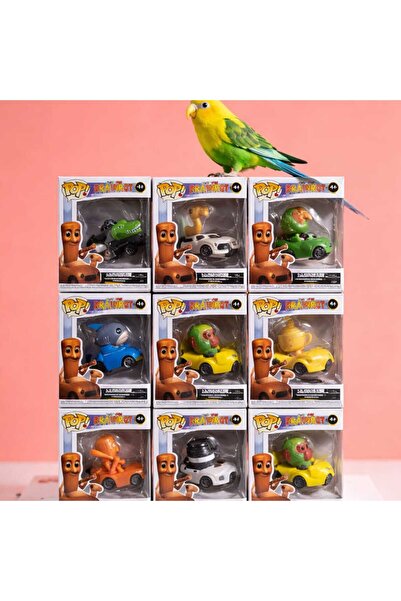 victiny set 2 cuti random figurina italian brainrot cu masinuta model pop