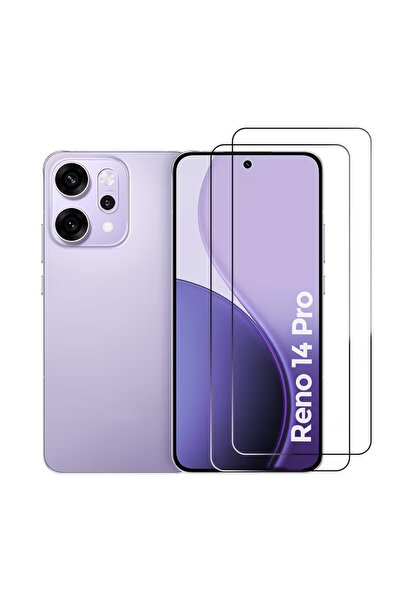 O Ozone [ 2 Pack ] Tempered Glass for Oppo Reno 14 Pro Screen Protector