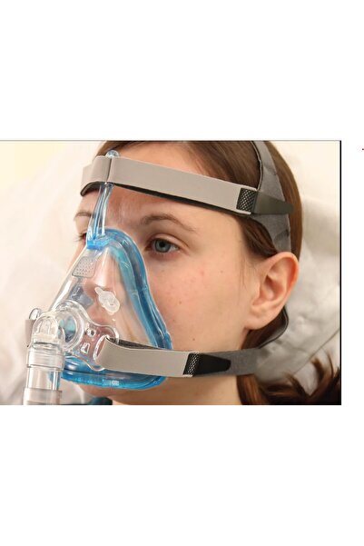 VariFit CPAP MASKE(AĞIZ+ BURUN) - JELLİ -YARA YAPMAYAN (EV TİPİ VENTİLATÖR UY...