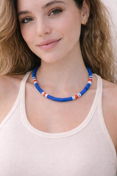 Archhazel Jewelery Marin Rüzgari Fimo Bead Necklace