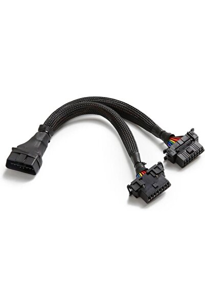 Generic OBD II OBD2 16 Pin Splitter Extension 1x Male and 2x Female Extension...