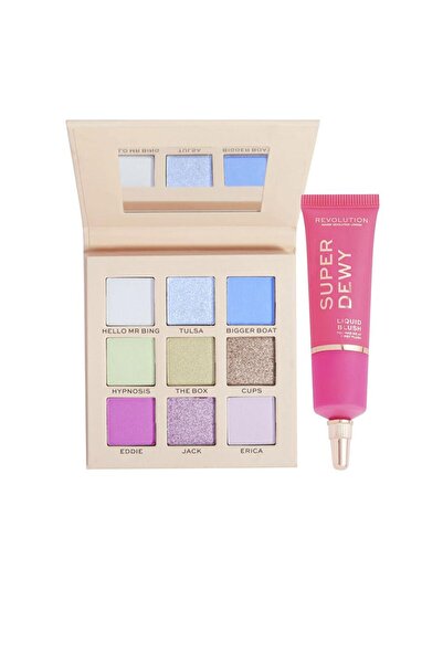 MAKEUP REVOLUTION Set pentru machiajul ochilor Revolution FRIENDS X REVOLUTIO...