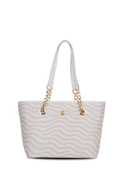 U.S. Polo Assn. Women's Shoulder Bag Ecru Us26172 – Casual and Stylish Design...