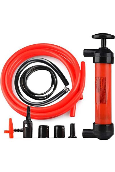 Generic مضخة سيفون، طقم مضخة نقل مياه وسيفون محمول، مضخة نقل وقود متعددة الاس...