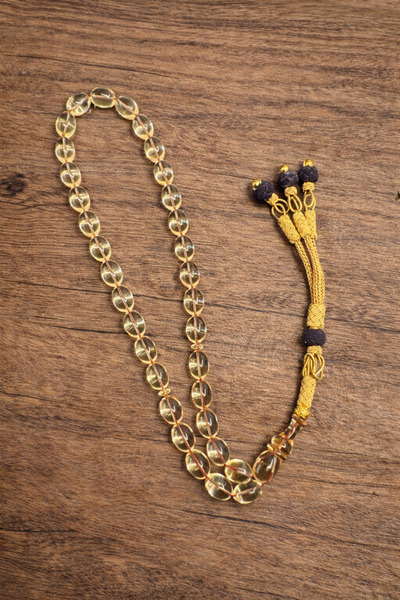 dagdelen Kazaz Püsküllü Orijinal Zar Kehribar